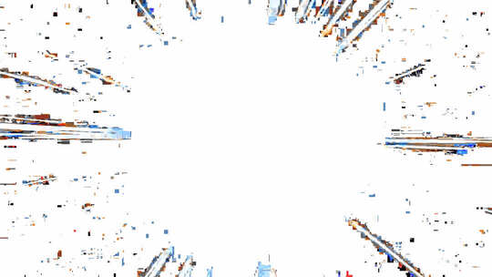 白色动漫速度线漫画风冲刺线条