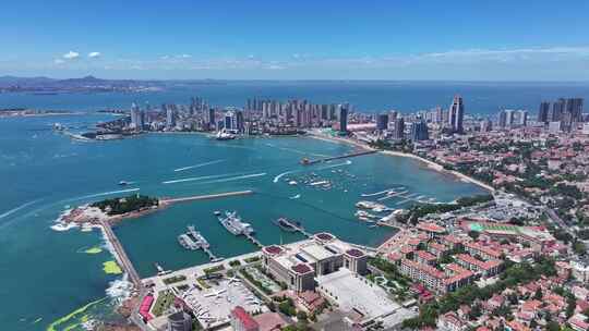 青岛中国人民解放军海军博物馆航拍