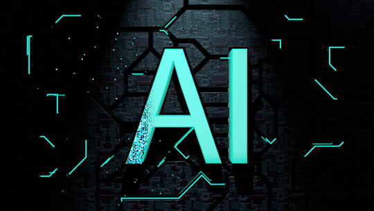 AI科技发展未来动画科技感