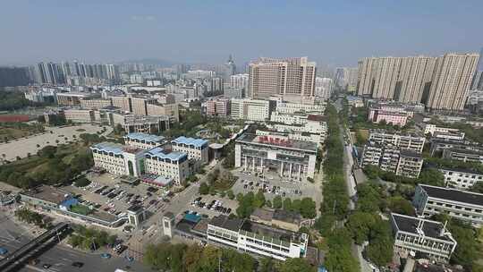 长沙中南大学湘雅三医院空镜视频素材模板下载