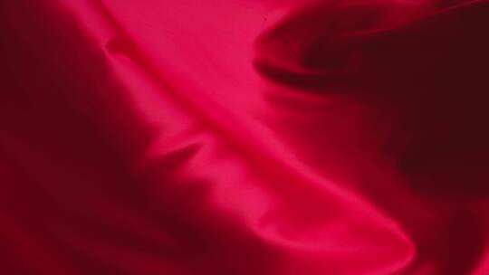 飘动的红色丝绸背景视频素材模板下载