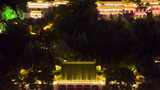 甘肃兰州金城阁夜景HDR航拍高清在线视频素材下载