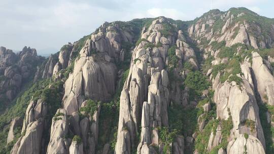 航拍福建宁德太姥山