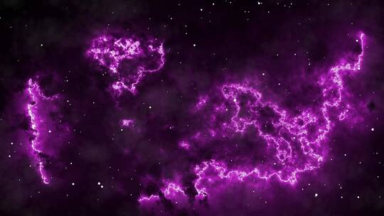 紫色科幻宇宙空间背景视频视频素材模板下载