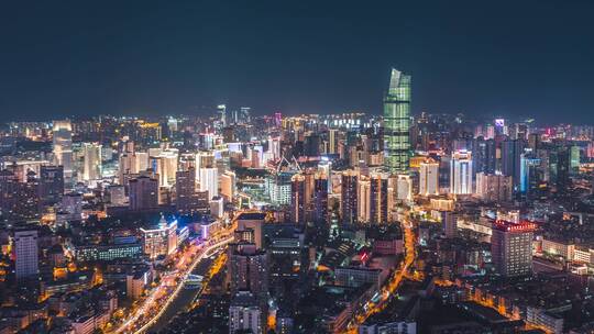 20191215昆明夜景（大悦城楼顶）