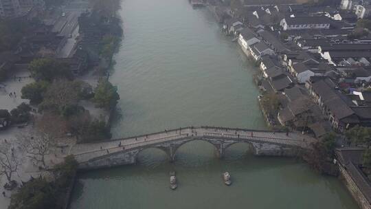 拱宸桥 大运河 航拍 杭州 5