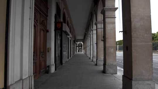 巴黎，老楼，Rue De Rivoli，