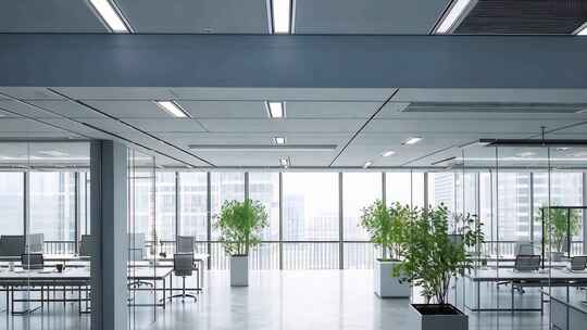 未来科技办公场景 智慧城市办公新体验