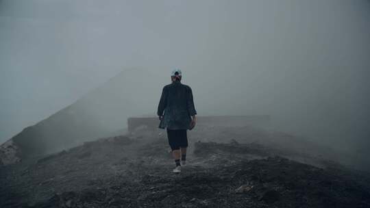 火山，旅游，步行，伊奥利亚群岛