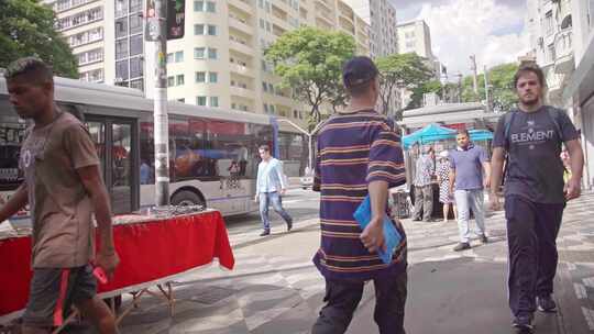 圣保罗街道人文视频