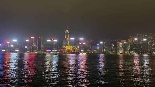 香港维多利亚港夜景