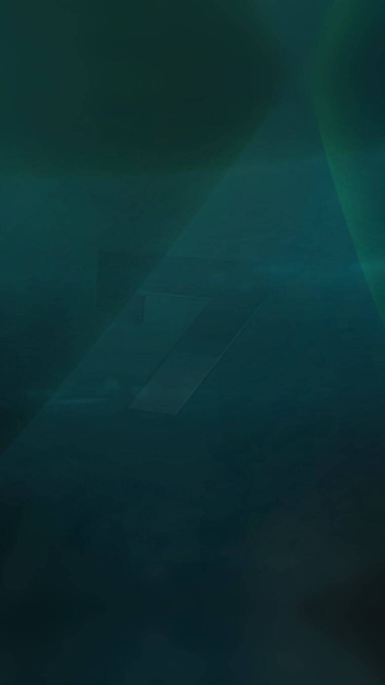 暗调蓝绿色几何背景素材