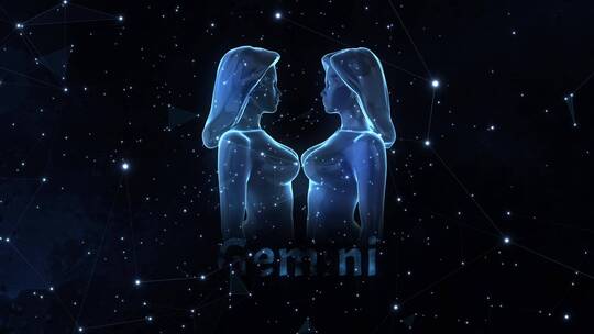 双子座Gemini视频素材模板下载
