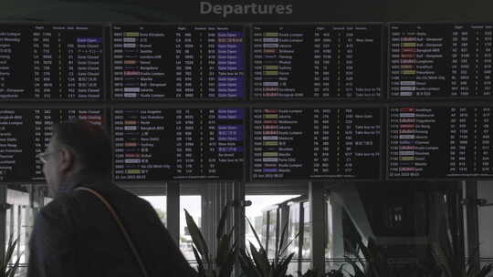 新加坡机场大屏 Clog3原素材视频素材模板下载