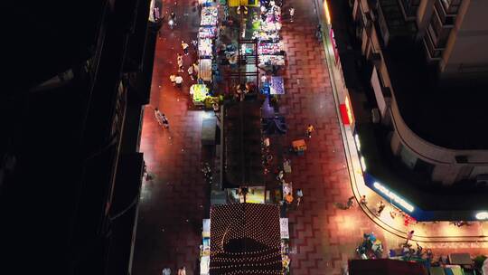 小上海夜景航拍