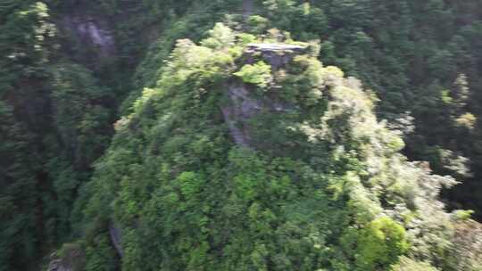 湘西天问台游客航拍