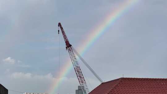 中国广东省广州市城区彩虹