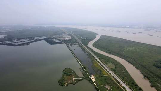 江河和绿地视频素材模板下载