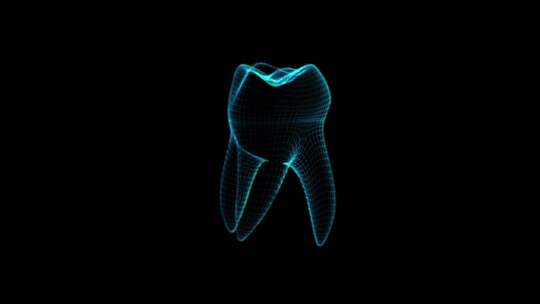 牙齿3D全息图