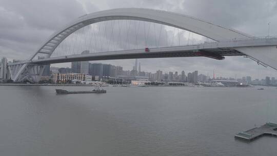 上海黄浦江卢浦大桥