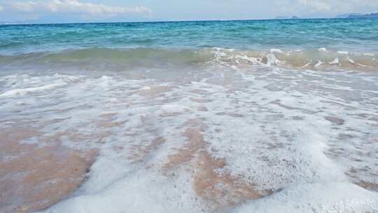 海滩沙滩海边大梅沙