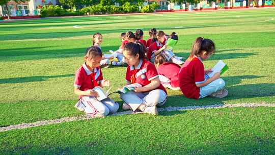 小学生读书儿童教育