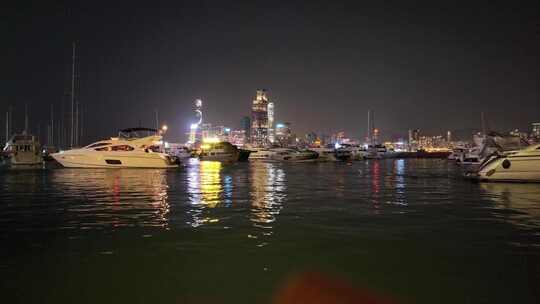 香港维多利亚港夜景