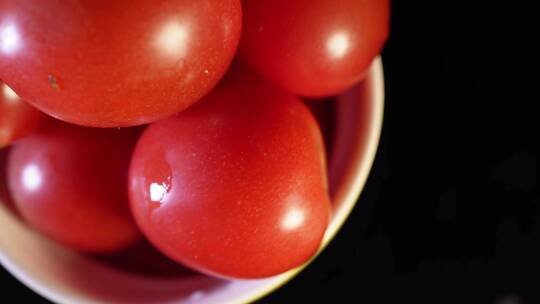 樱桃番茄小西红柿圣女果视频素材模板下载