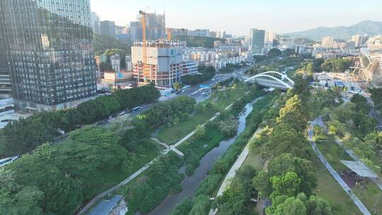 大沙河 大沙河公园 河道 休闲 公园