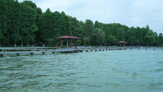 武汉东湖风景区听涛泳场