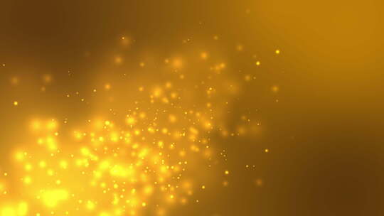 发散 的金色粒子背景视频素材模板下载