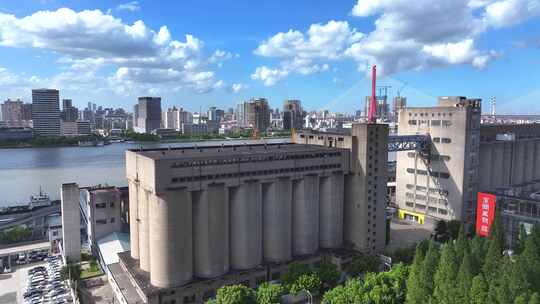 上海浦东滨江工业遗址  民生路粮仓