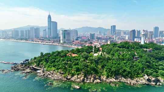 烟台地标航拍延时合辑