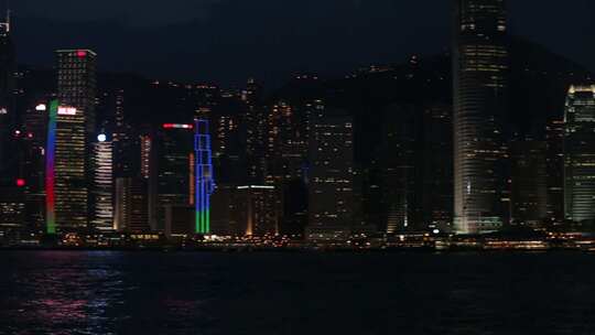 香港维多利亚港湾夜景