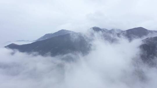 云海 云朵 群山 层峦叠嶂 山