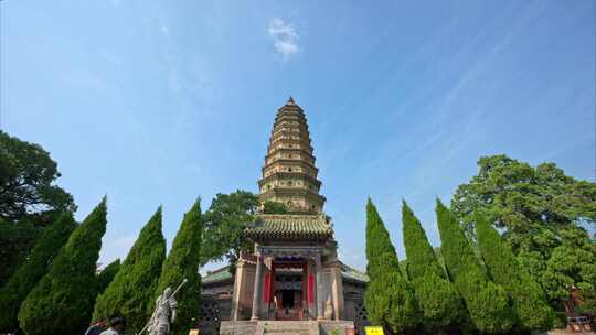 山西广胜寺飞虹塔实拍