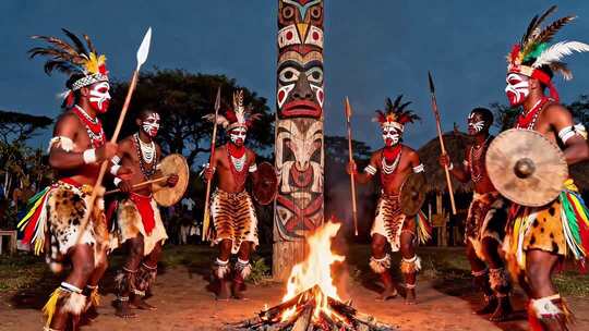 非常原始部落生活 非洲风土人情