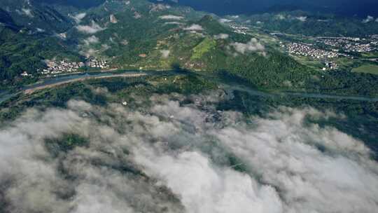 温州永嘉楠溪江狮子岩云海日出