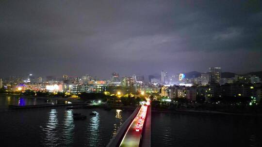 三亚城市航拍风景