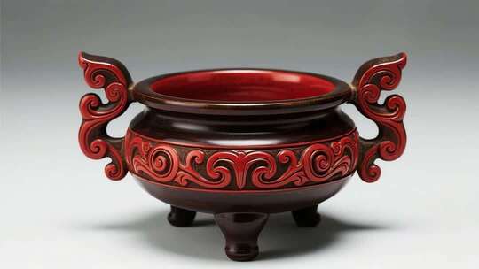 精美工艺品细节与文化主题展示