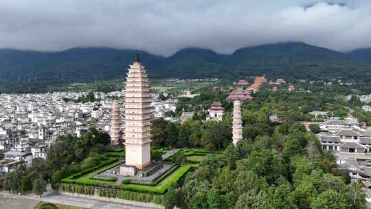 云南大理崇圣寺三塔