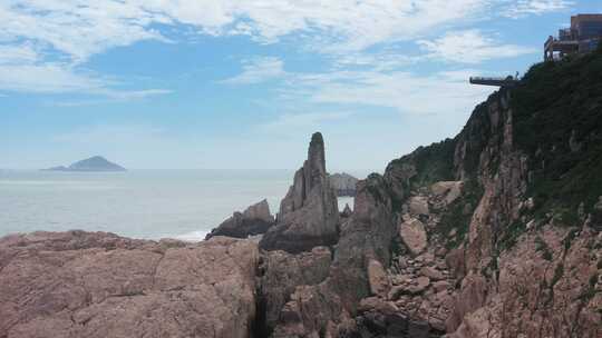 浙江台州大陈岛甲午岩风光