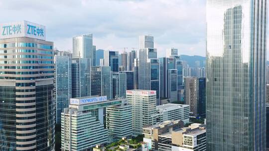 深圳南山科技园大景左横移