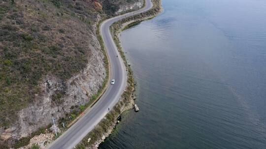 洱海海边公路