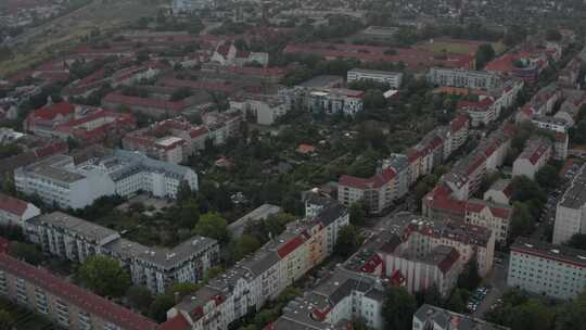 城市建筑，住宅，城镇花园，社区