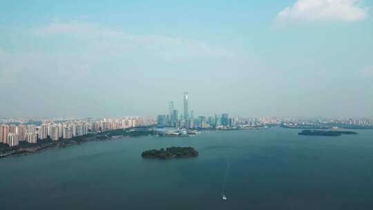 苏州金鸡湖地标航拍合集