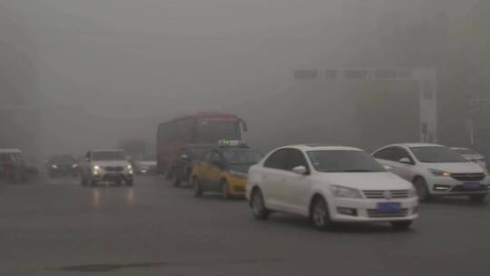 城市污染雾霾PM2.5