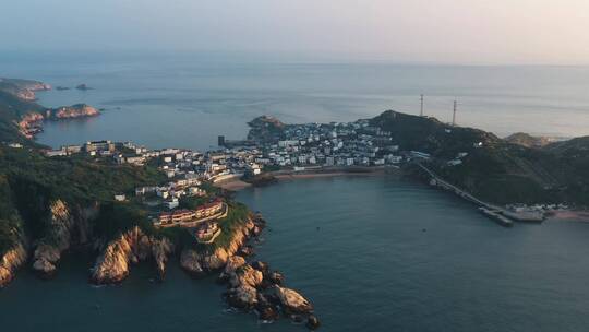 枸杞岛大景航拍海岛航拍