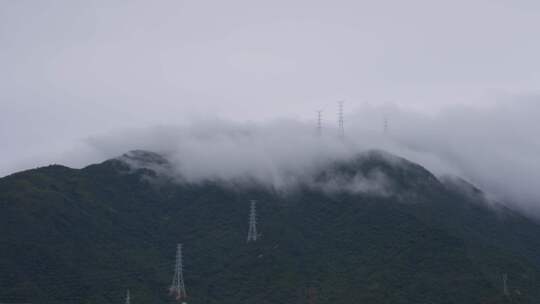 云雾山景