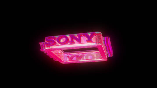 索尼Sony赛博朋克未来科技感特效合成素材视频素材模板下载